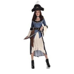 Amscan Posh Pirate adult costume.nwt